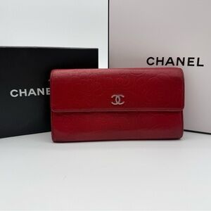 CHANEL Camellia Long Wallet - Vintage